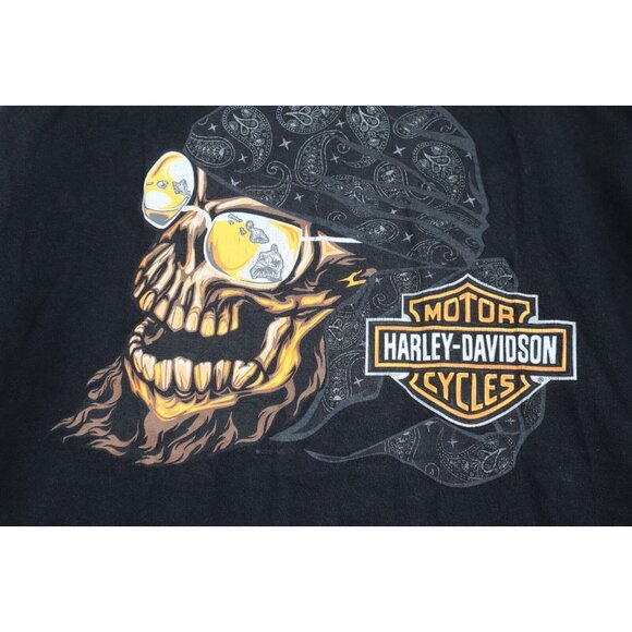 Harley Davidson Honolulu Hawaii Dealership Skull Graphic XL RK Stratman - *READ! - Picture 5 of 12